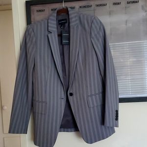 Club monaco pinstriped blazer